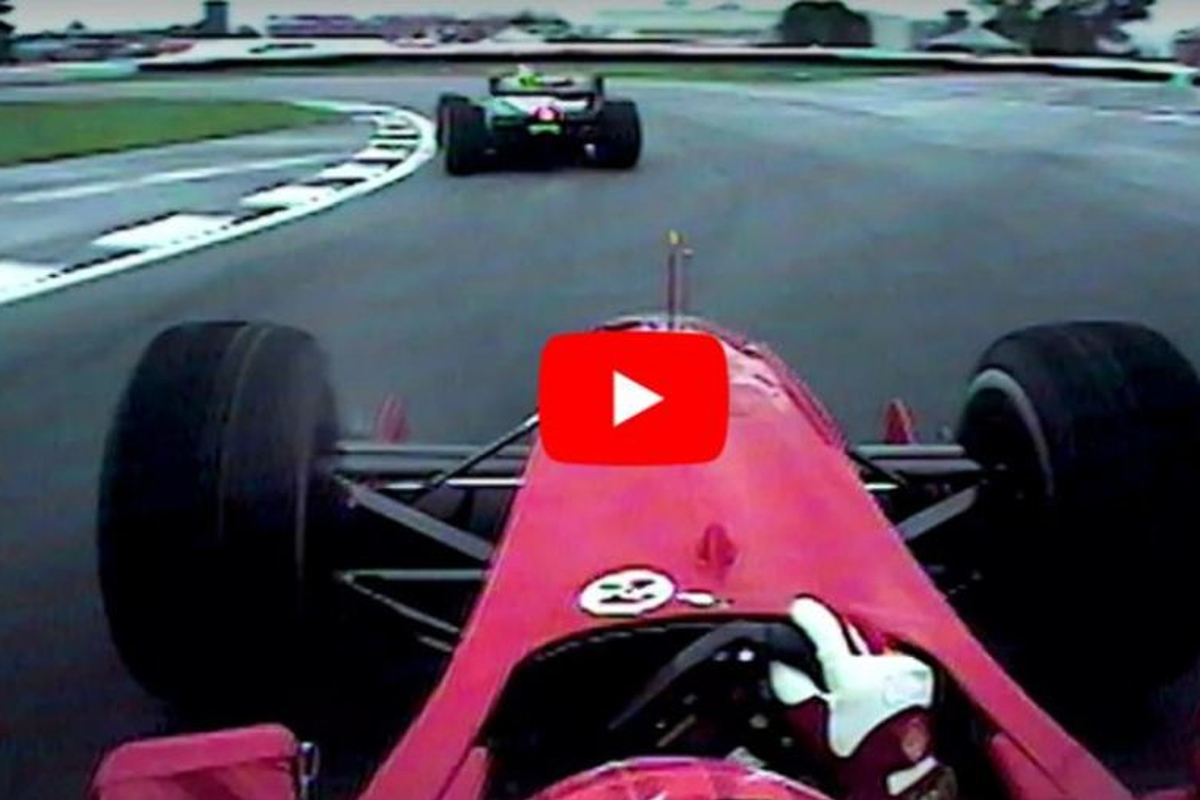 VIDEO: Schumacher's epic United States GP fight with Coulthard