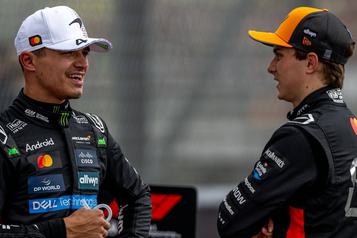 Lando Norris, Oscar Piastri, McLaren, British GP, Britain, 2025