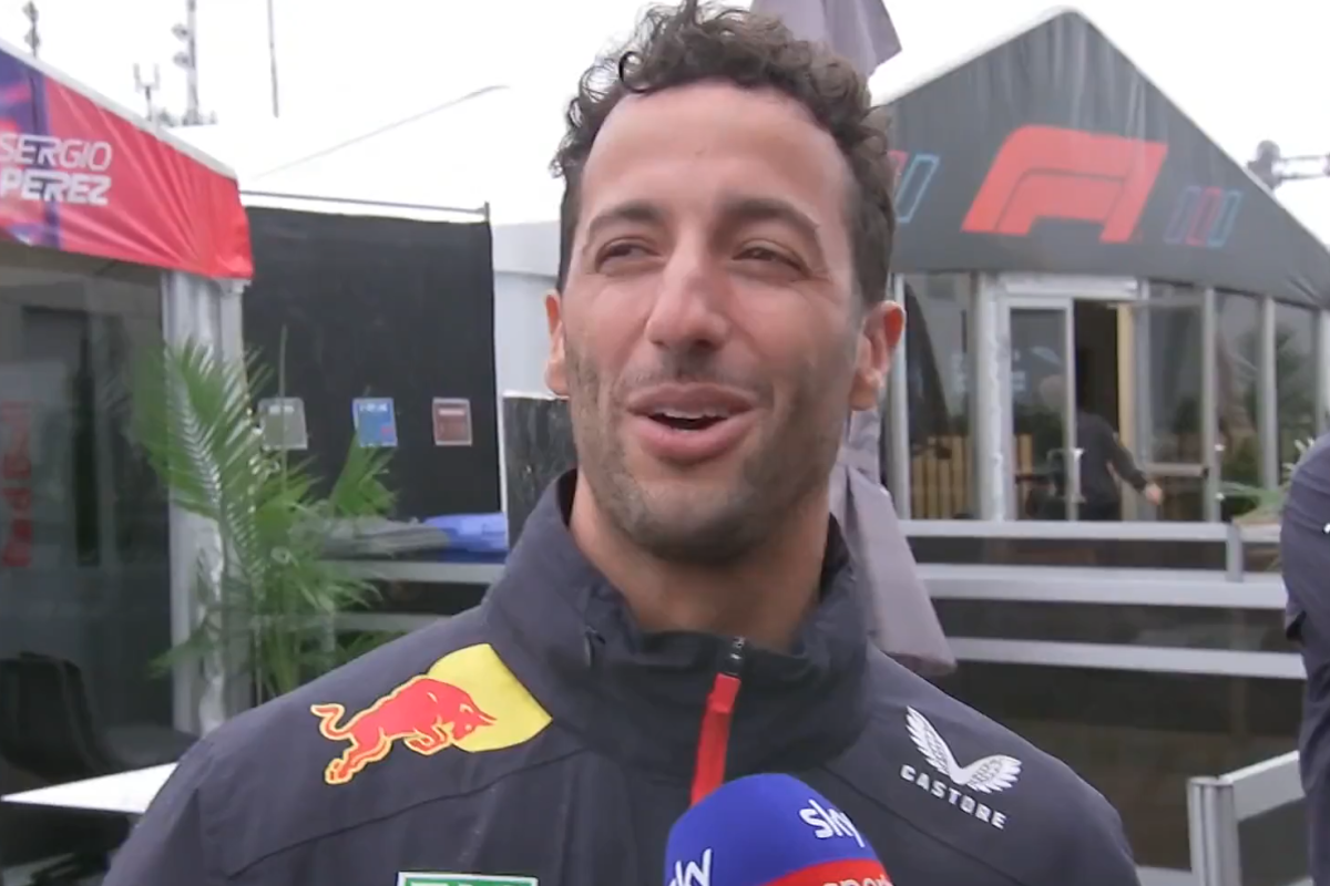 Ricciardo REACTS to stunning F1 return as Horner praises Aussie's 'very competitive' times