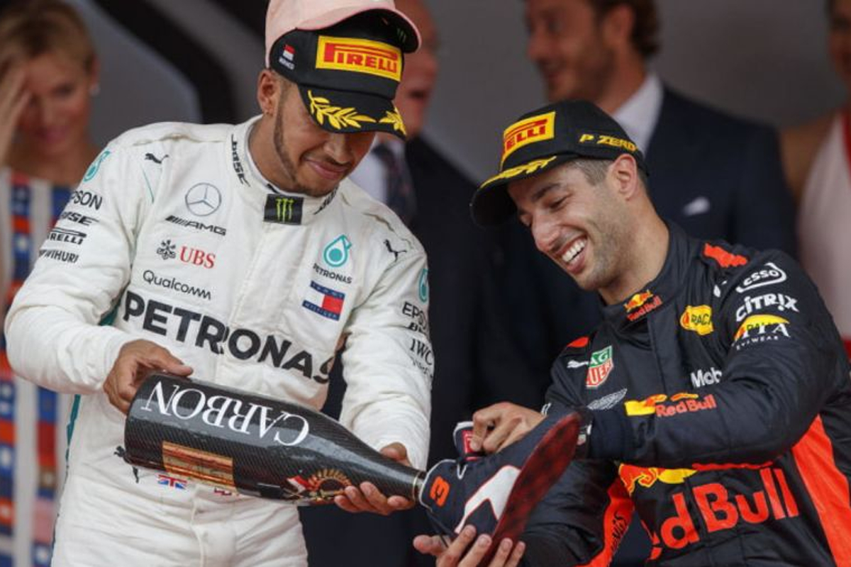 Hamilton talking Ricciardo out of Mercedes move?