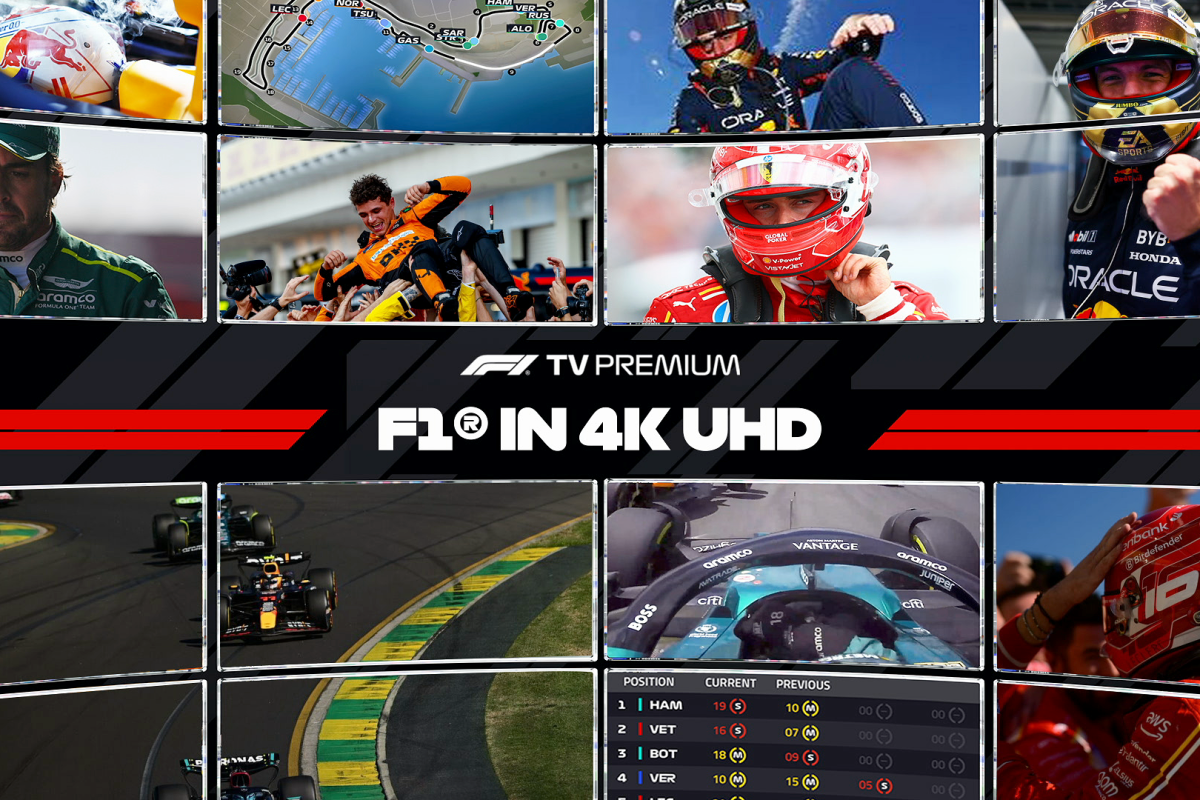 Neem F1 TV Premium nu 7 dagen op proef en kijk de GP van China gratis!