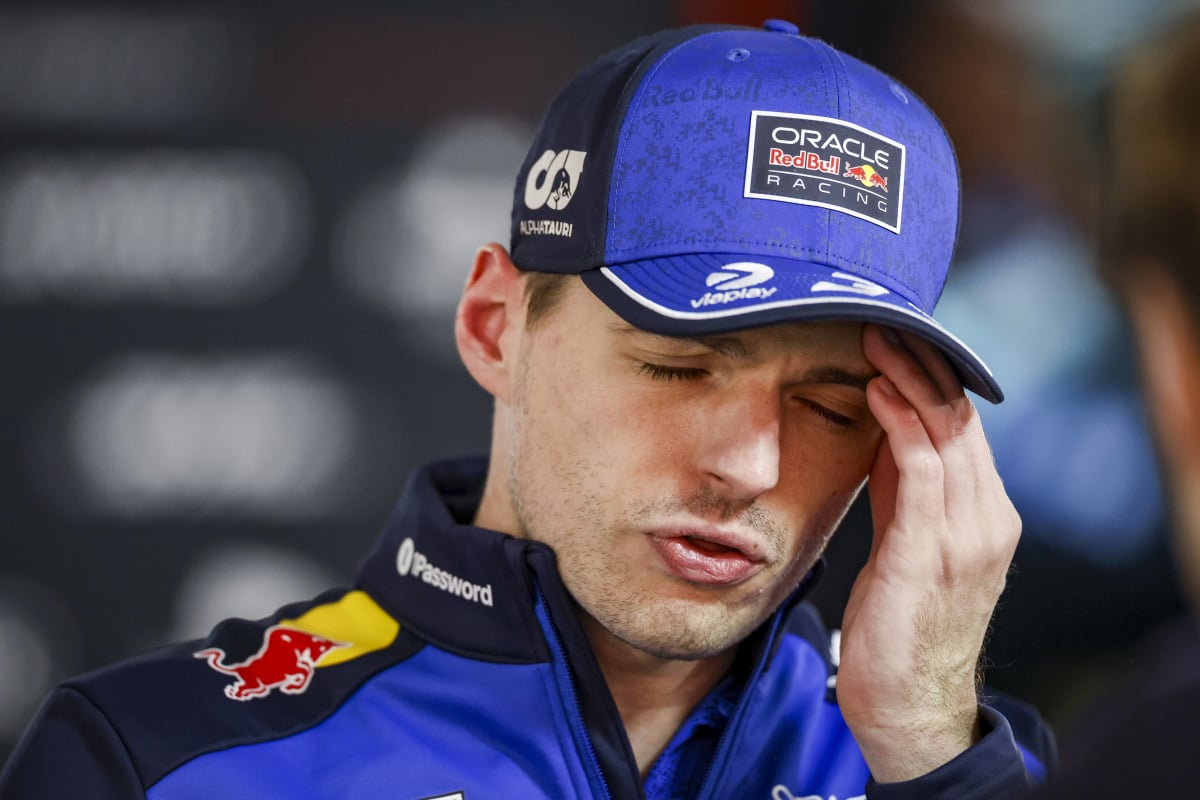 Max Verstappen in Shanghai