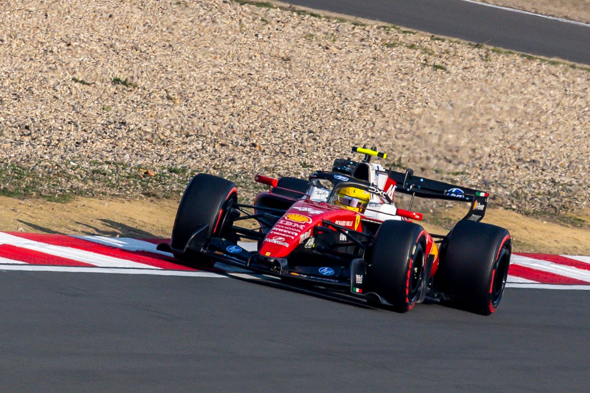 Hamilton, Ferrari, China 