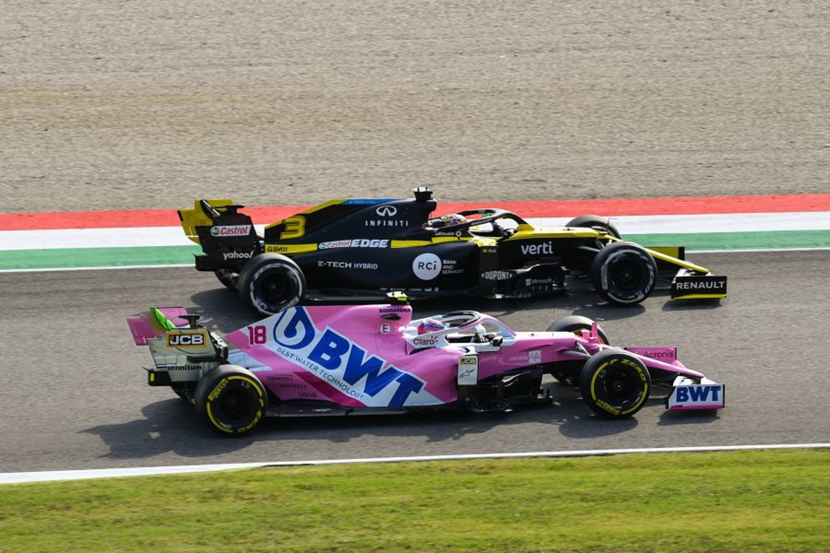 Italiaanse media: 'Nieuwe zijkanten Racing Point zijn gekopieerd van Williams'