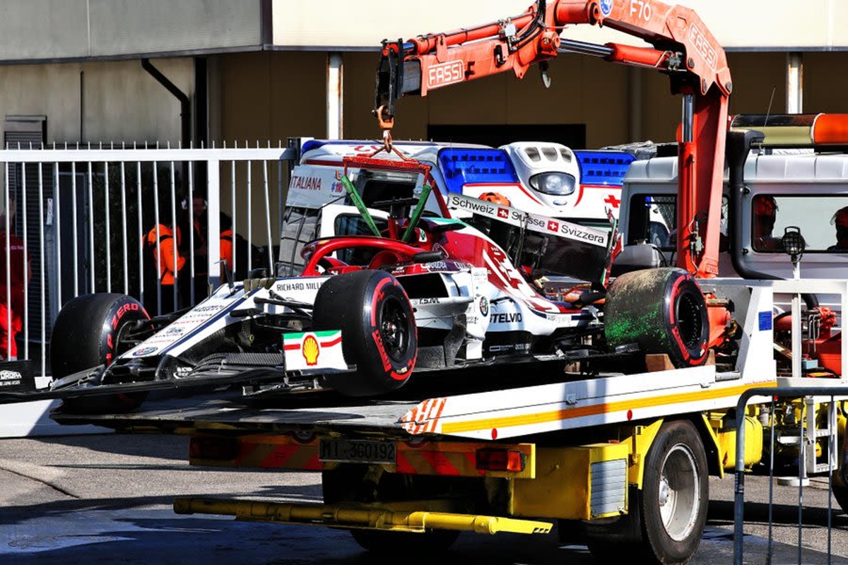 Raikkonen set for Monza pit-lane start, Perez penalised