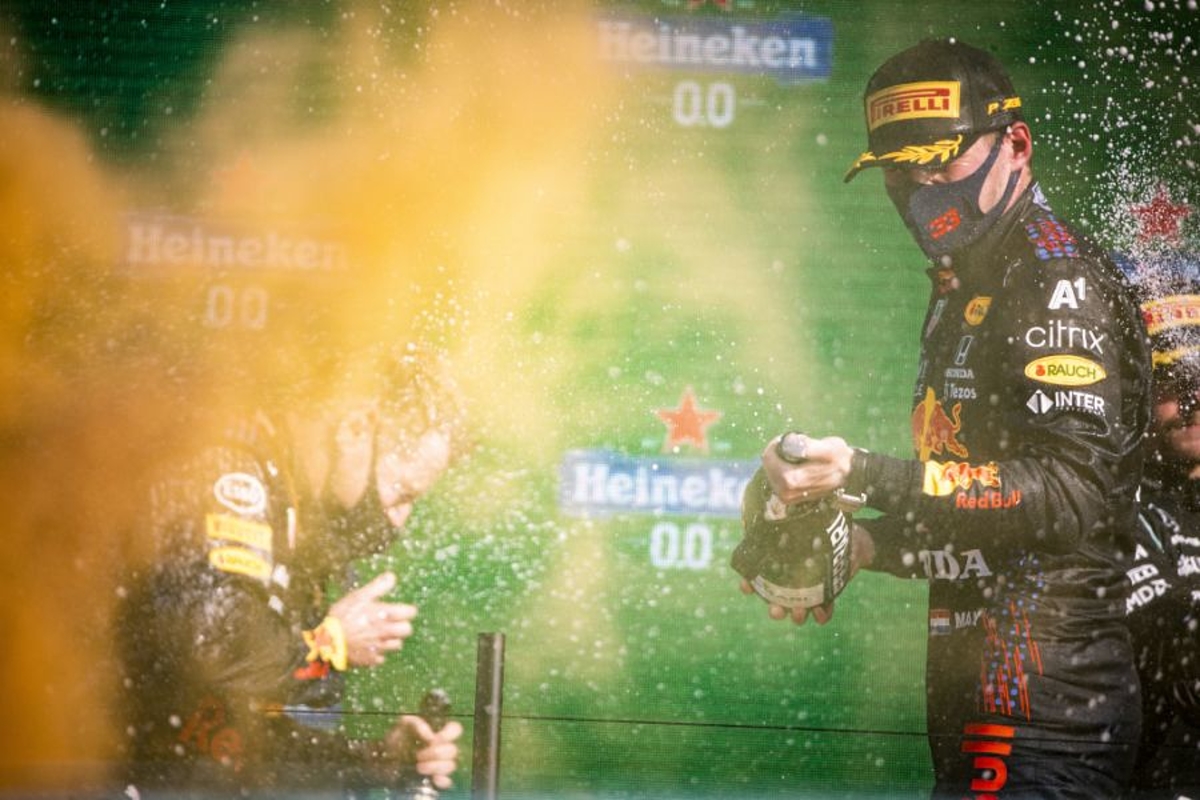 Verstappen voelde druk om te winnen in Zandvoort: 'Fans verwachtten het van me'