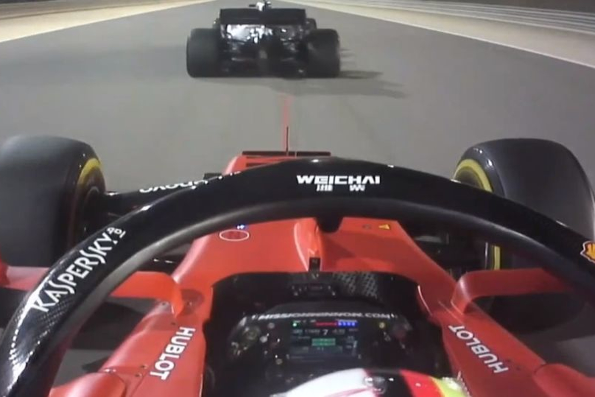 VIDEO: Hamilton a sitting duck to Vettel!