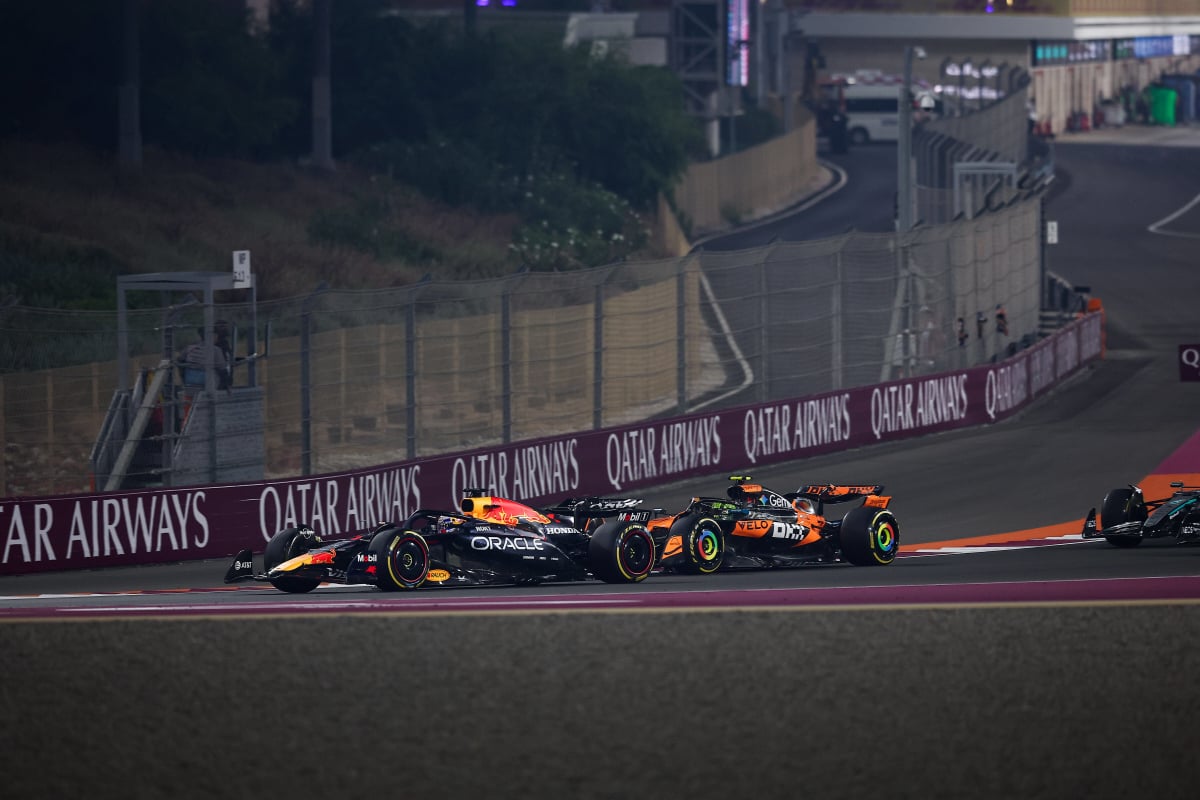 Verstappen, Norris, Qatar 