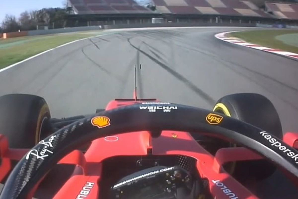 VIDEO: OEI! Vettel valt stil met een motorprobleem!