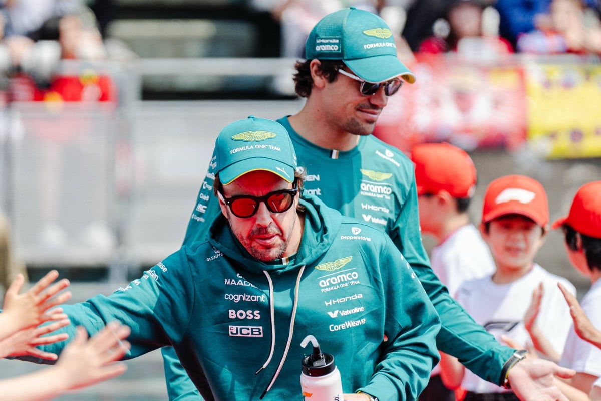 Fernando Alonso, Lance Stroll, Aston Martin, Japan, 2026