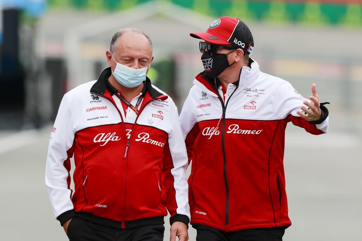 Alfa Romeo boss "not impressed at all" by Raikkonen race record