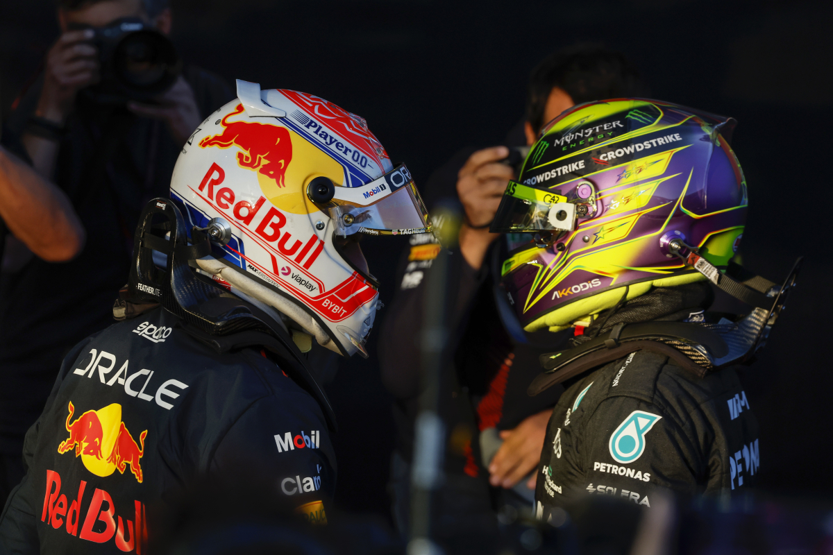 Hamilton sobre Verstappen: "No lo empujé fuera de la pista"