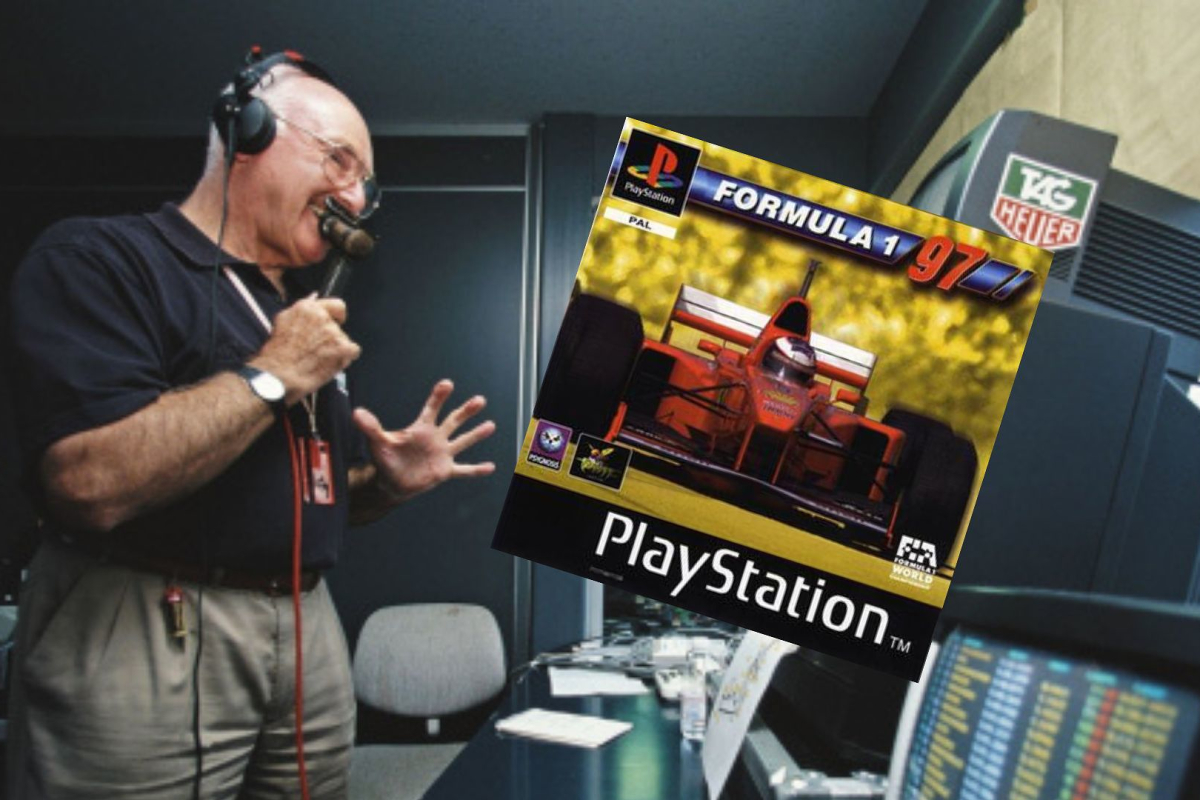 How Murray Walker brought F1 to the PlayStation generation