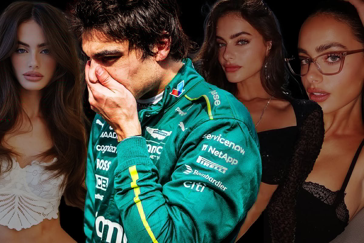 Lance Stroll and Yael Shelbia