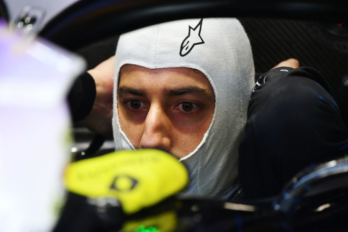 Ricciardo chalks up over a century of laps on F1 return