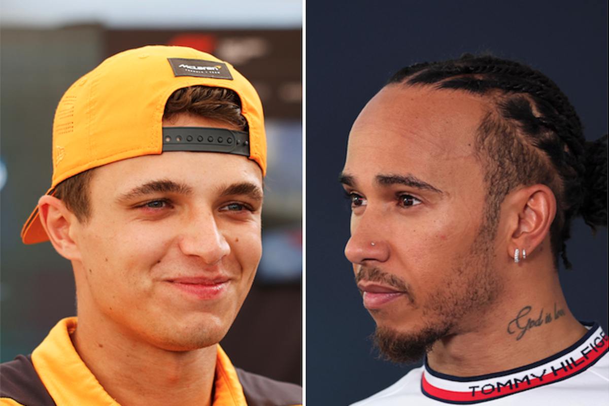 Norris y McLaren se burlan de Hamilton después del Gran Premio de Estados Unidos