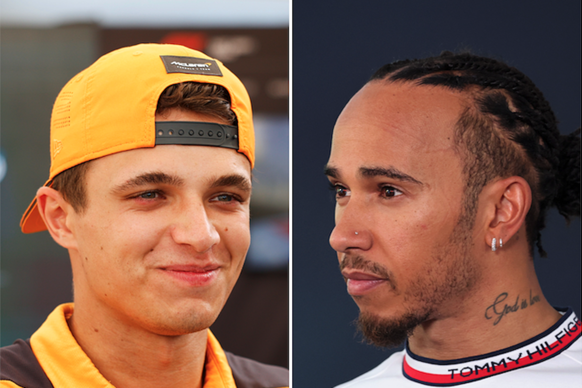 Norris takes SAVAGE jab at Hamilton over hollow F1 complaints from Mercedes star