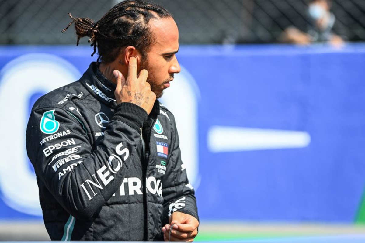 Hamilton left "content" after red flag stewards visit