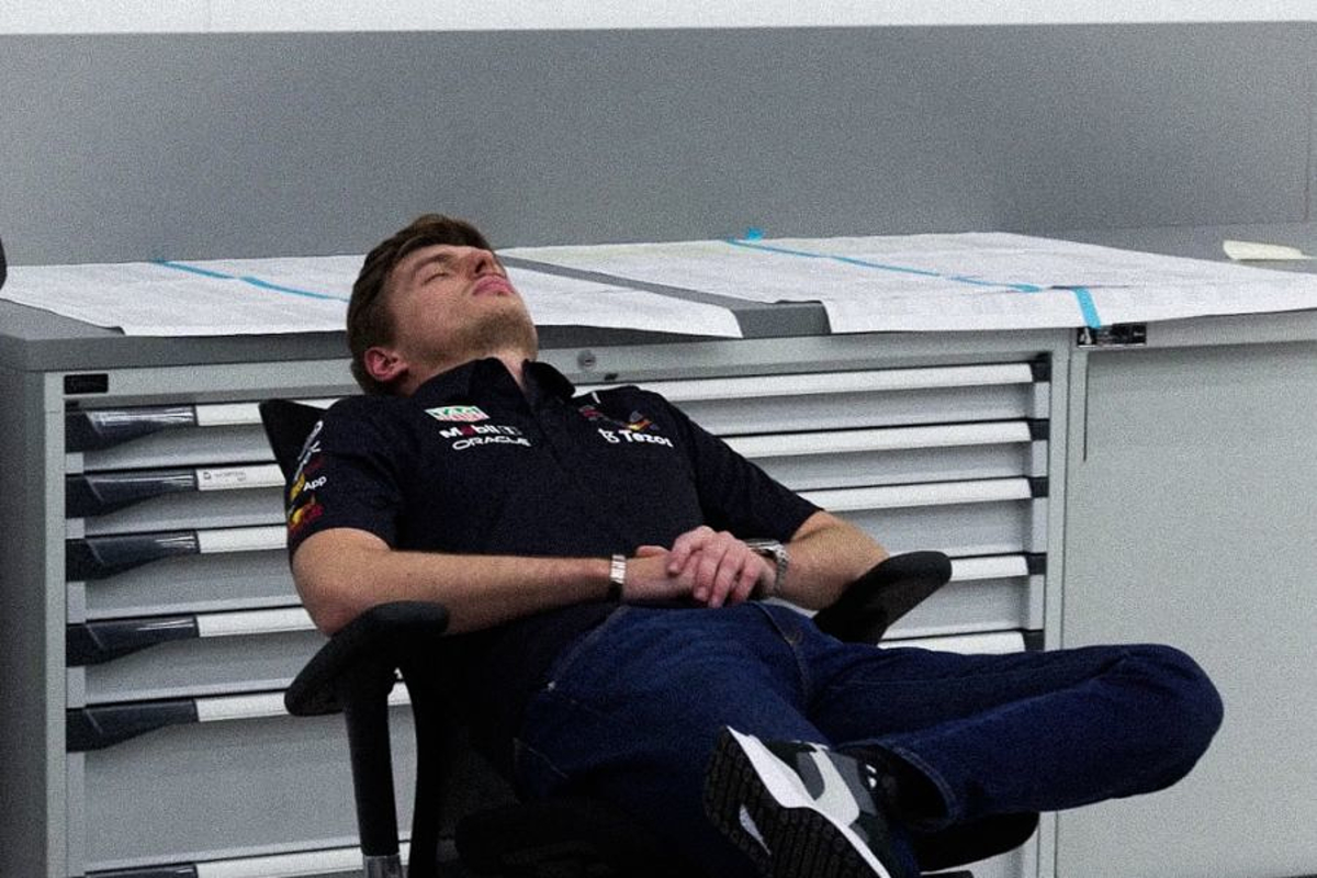 Verstappen ontspant nog even voordat het seizoen losbarst