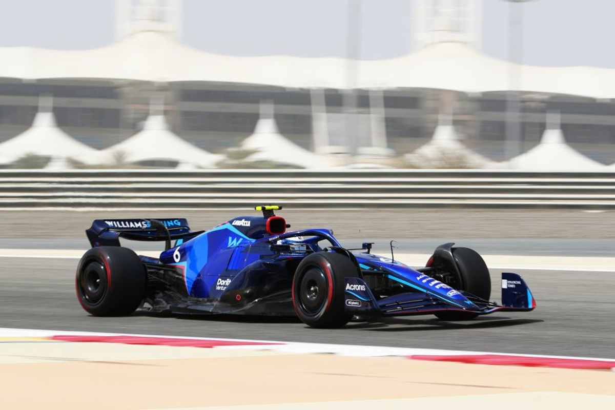 Nicholas Latifi in Bahrein