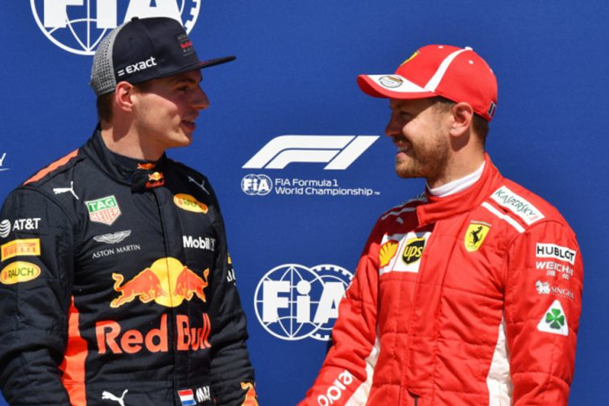 Verstappen won't listen to Vettel advice