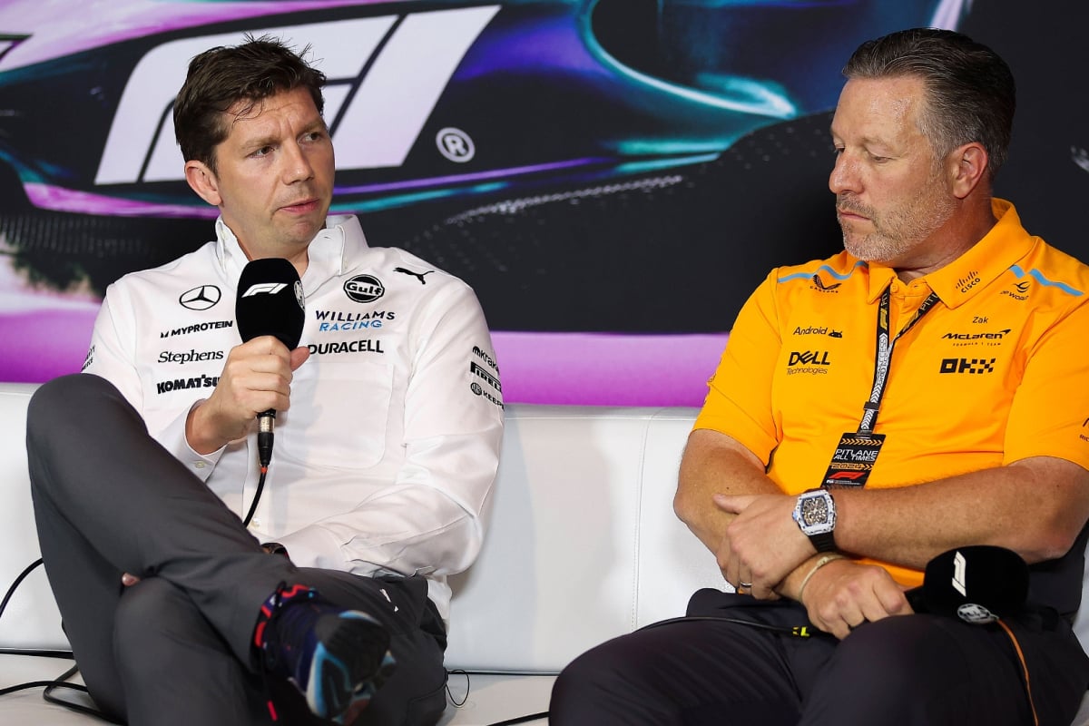 james vowles, zak brown, williams, mclaren