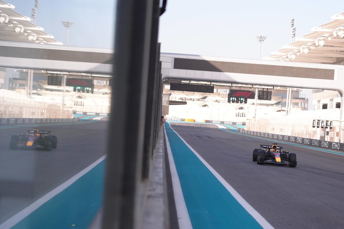 Tsunoda, red bull, abu dhabi, test 