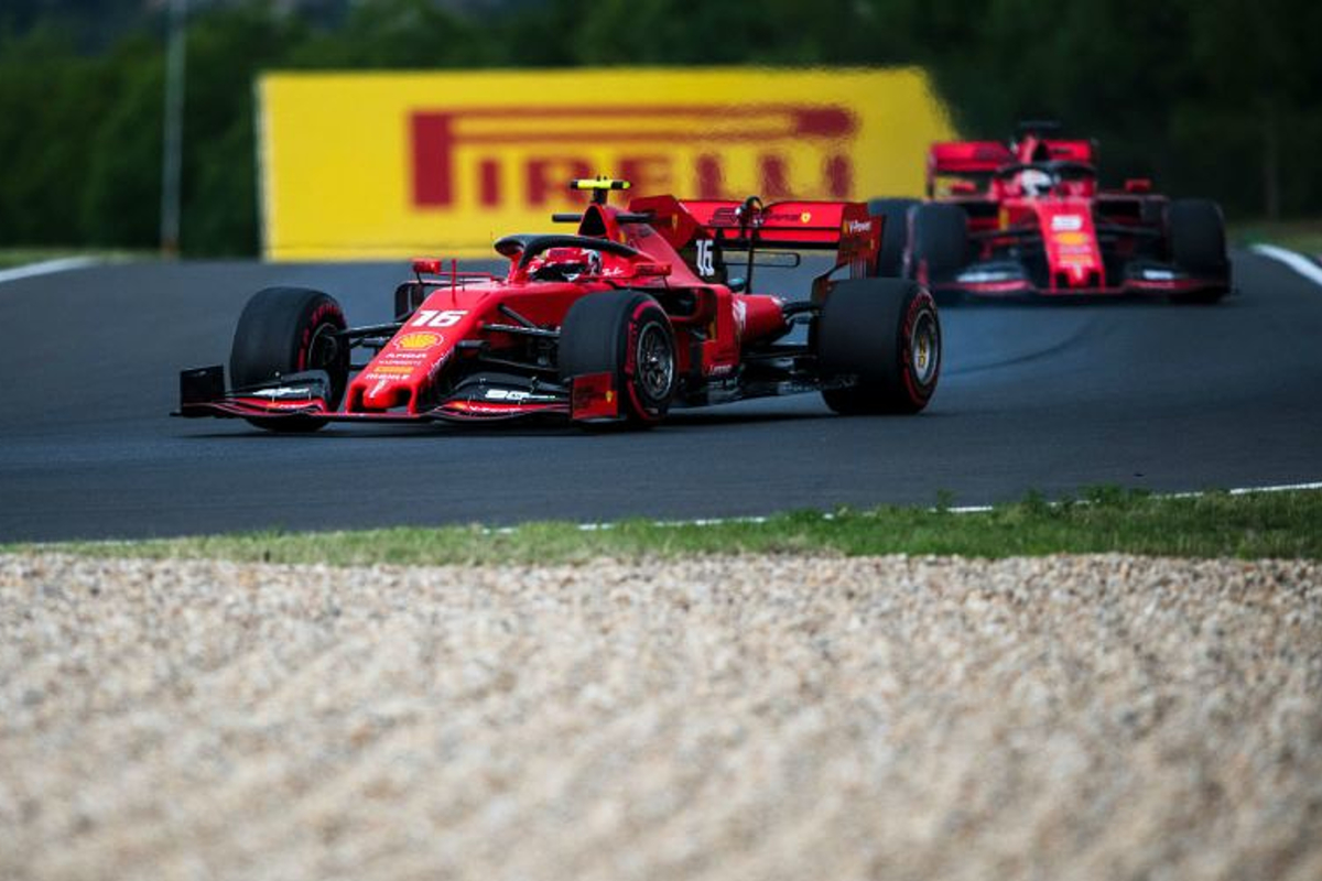 Vettel and Leclerc disagree over Ferrari's Hungary chances