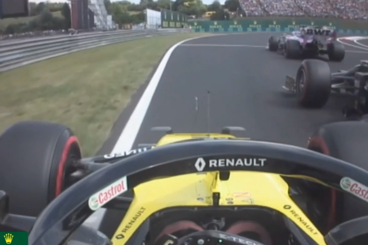 Ricciardo 'very disrespectful' in Hungary qualifying - Perez