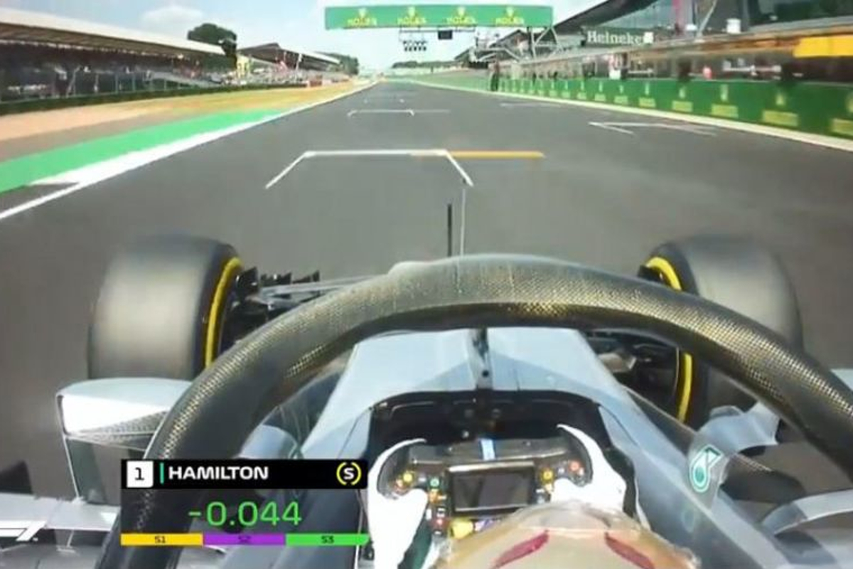 VIDEO: Hamilton's record-breaking British GP pole lap