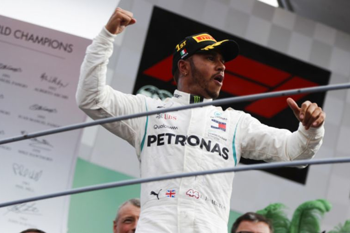 Hamilton tells Vettel: We're supposed to be racing.