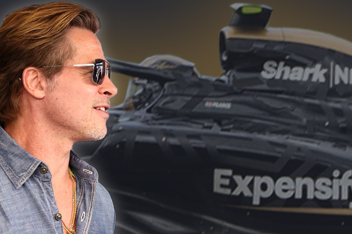 Así es el 'coche de Fórmula 1' que conducirá Brad Pitt en Silverstone este fin de semana