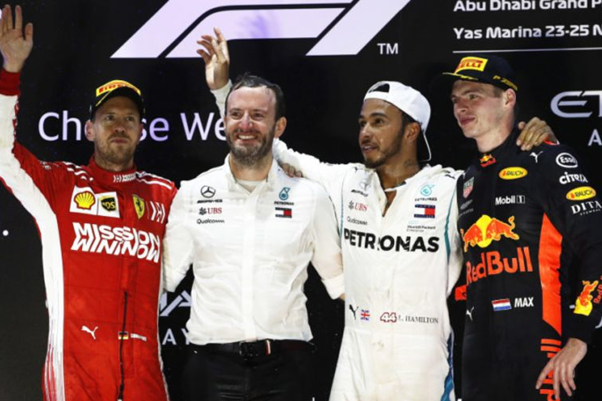Verstappen achter Hamilton in top tien van de teambazen