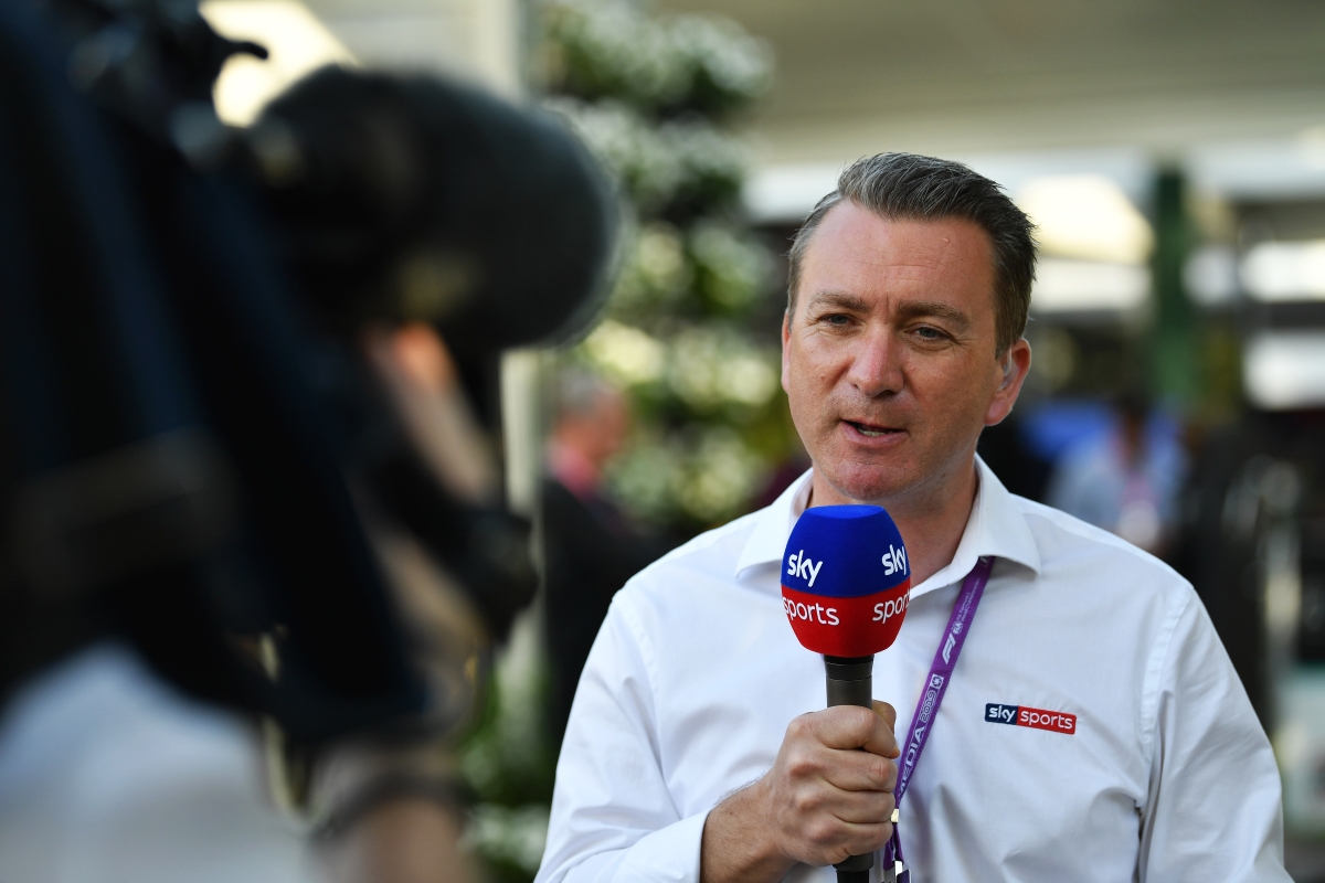 Sky reporter Slater makes BIZARRE impersonation of controversial F1 car feature