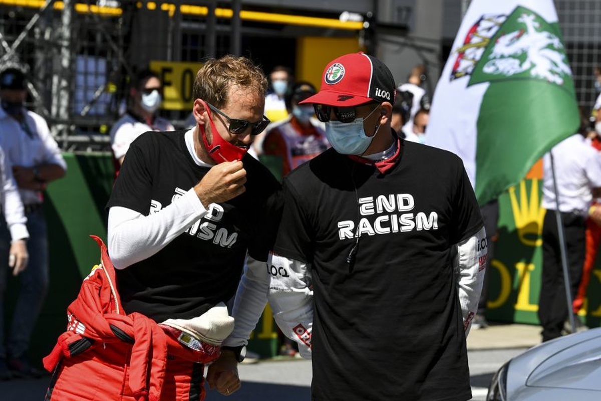 Raikkonen backs Vettel: Pressure at Ferrari "no different to any other team"