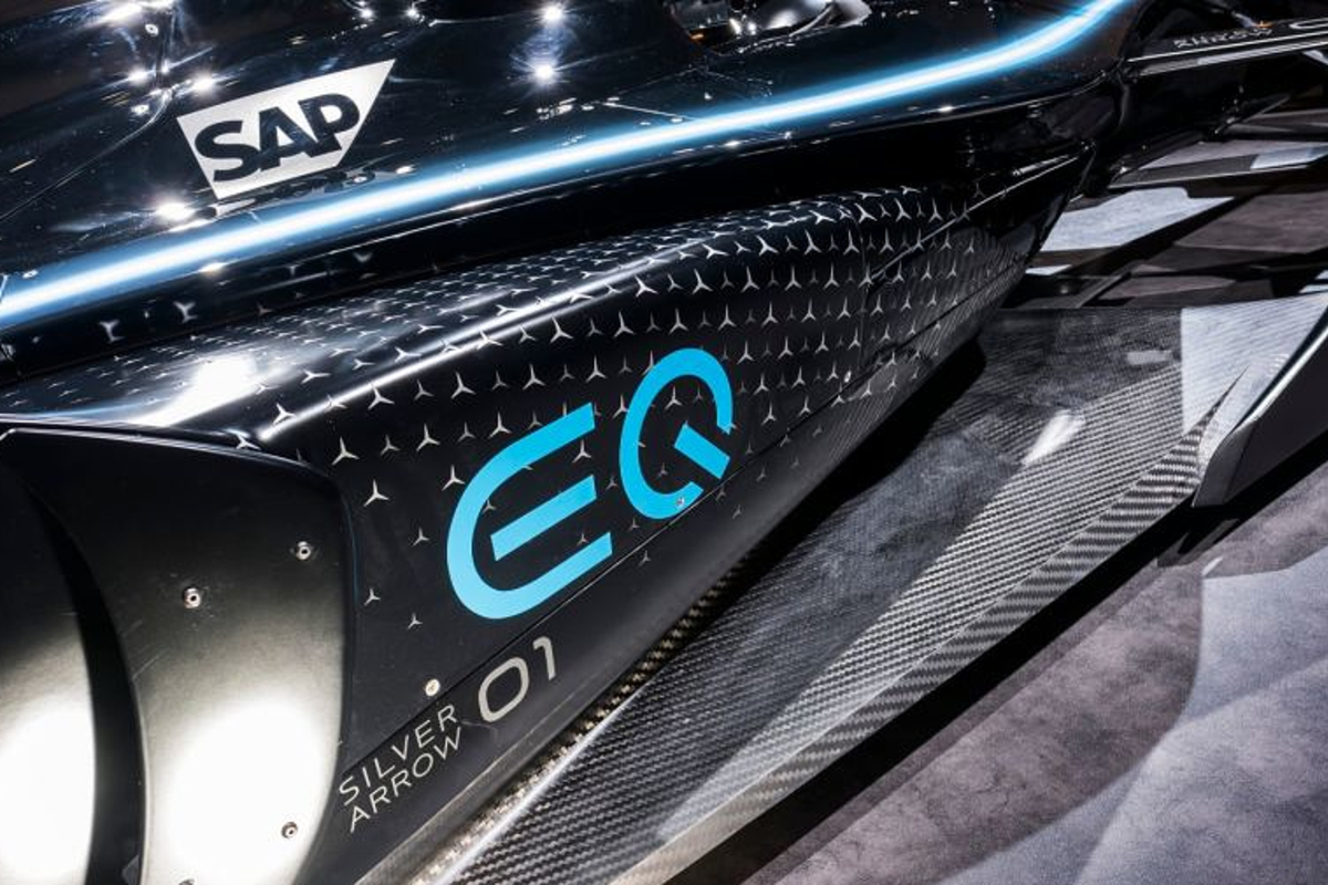GALLERY: Mercedes' Formula E car his track for first time
