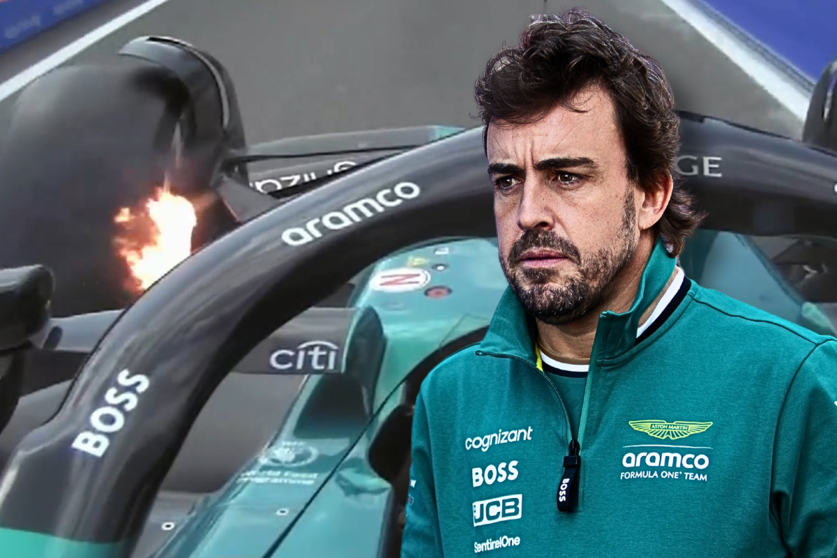 'Alonso is on fire. Literally' - Aston Martin star ridiculed after failure at Imola