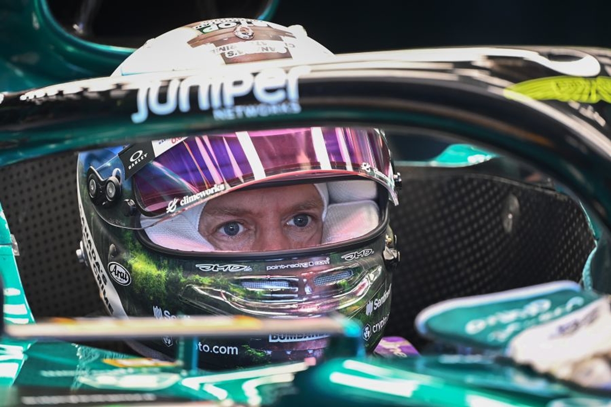 Aston Martin deny forcing "free man" Sebastian Vettel into helmet change