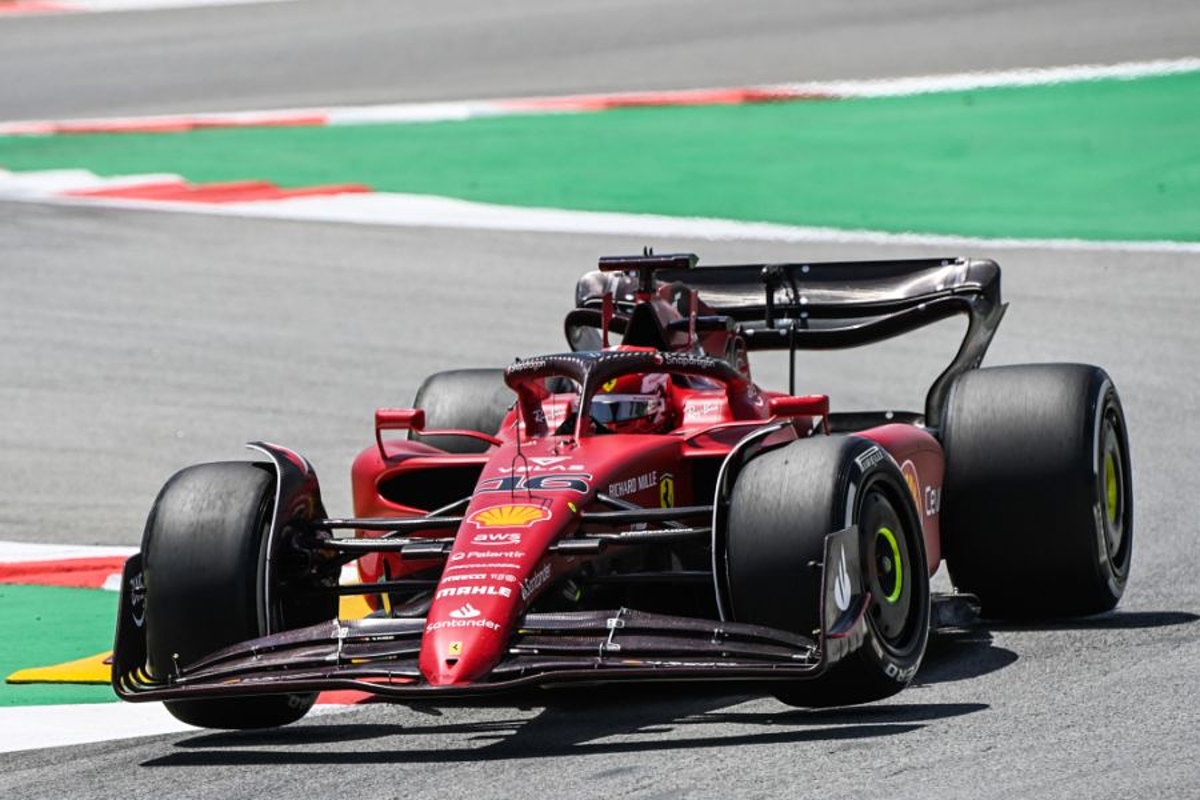 Charles Leclerc, el más rápido de la FP1 del GP de España