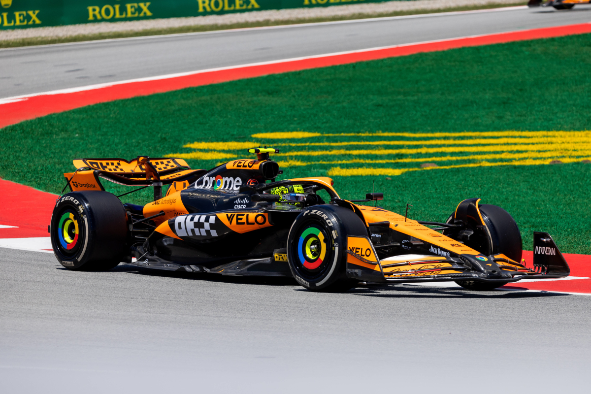 Norris vence a Verstappen por la pole del GP de España; Checo termina 8º