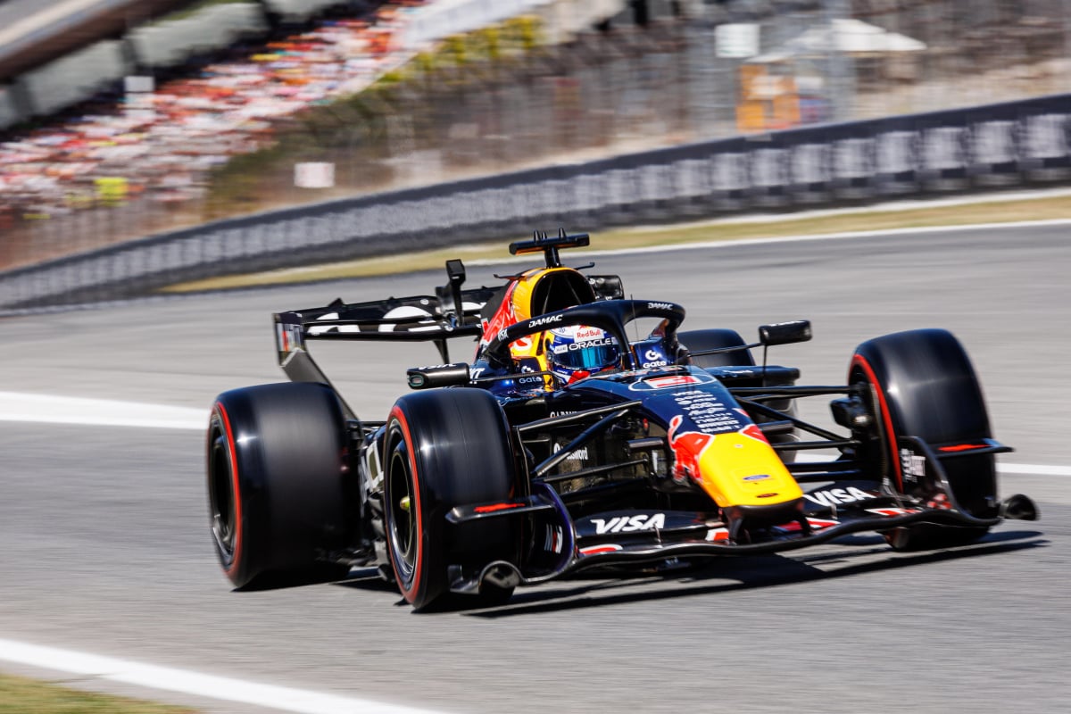 Verstappen in Barcelona