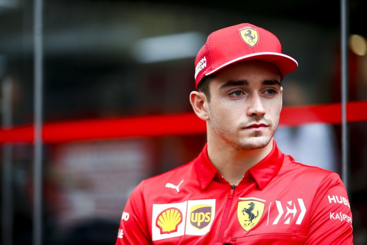 Leclerc reacts to new Ferrari deal