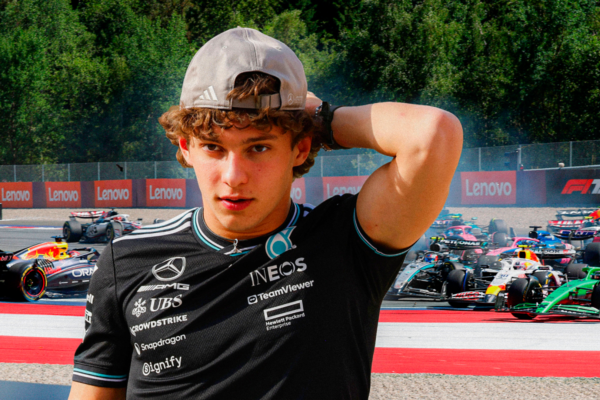 Verstappen, Antonelli, socials
