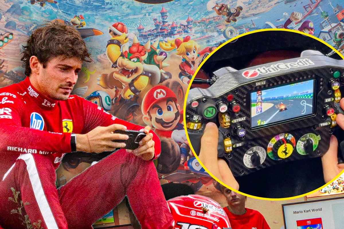 Leclerc, Mario Kart, socials