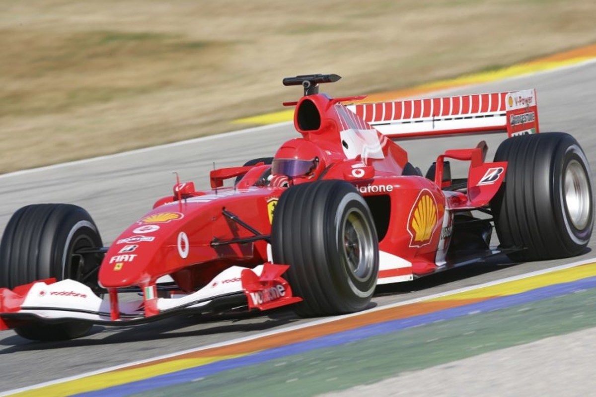 VIDEO: Schumacher's Ferrari F2004 V10 screams down Goodwood!