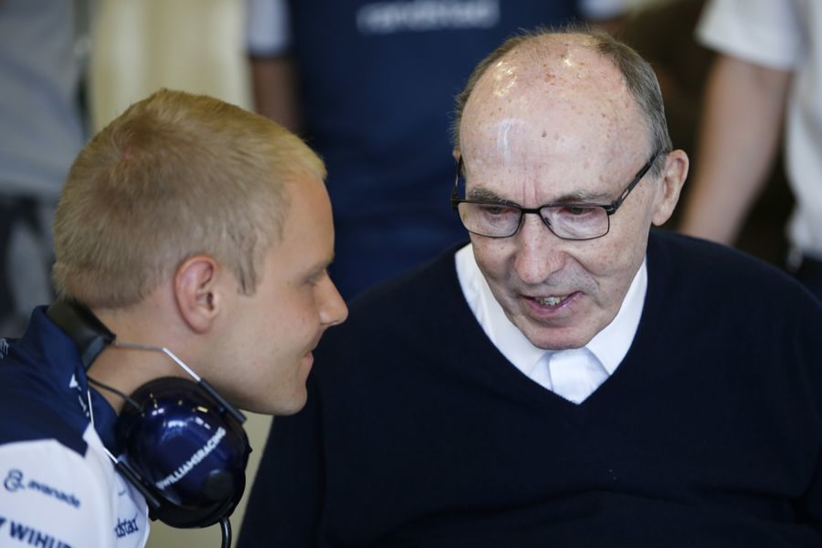 Bottas indebted to "legend" Sir Frank Williams