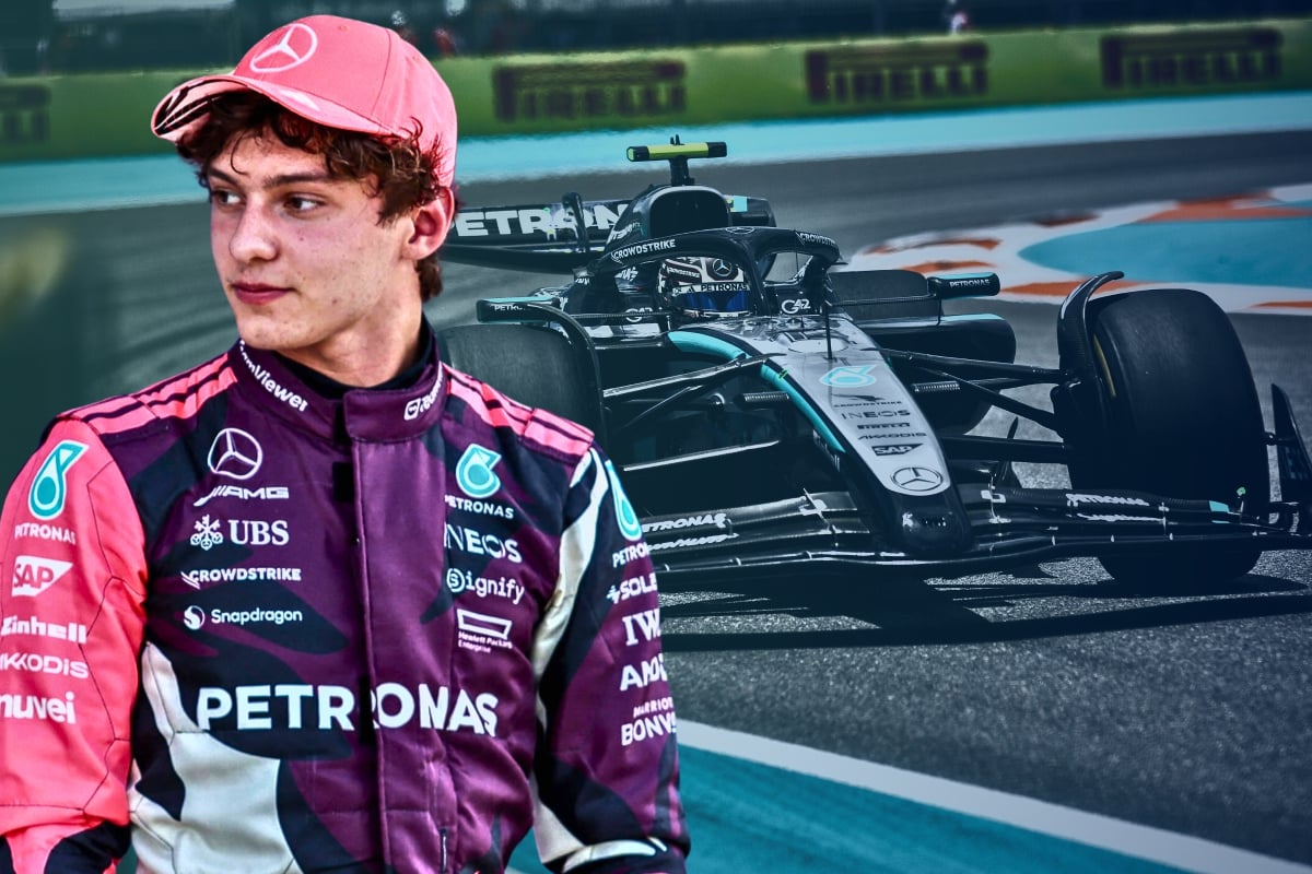 Antonelli at Mercedes