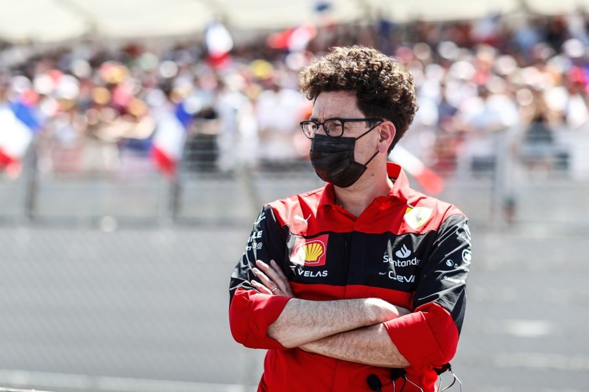 Binotto verdedigt strategie Ferrari: "Auto presteerde niet zoals verwacht"
