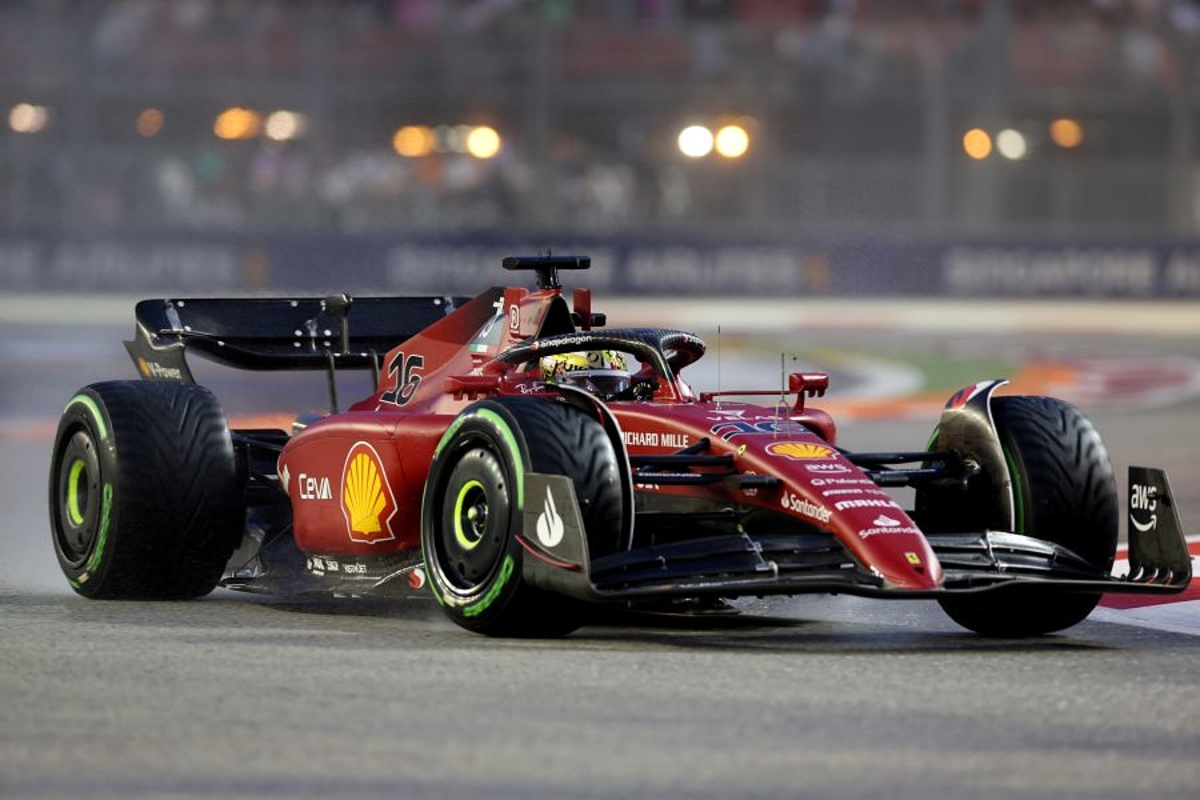 Leclerc over onverwachtse pole in Singapore: "Dacht niet dat het erin zat"