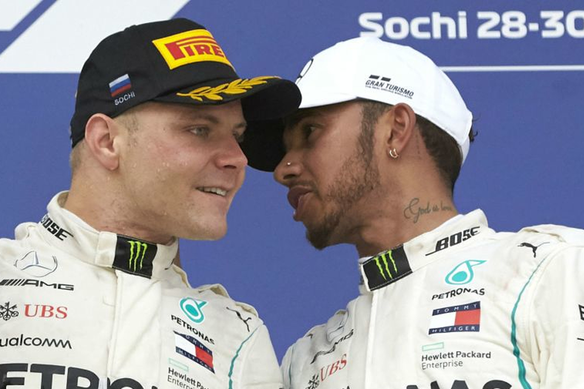 Bottas over Hamilton: "Zou niemand liever willen hebben als teamgenoot"